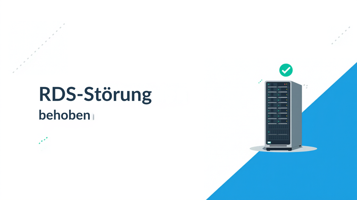 Windows Server RDS-Störung durch Notfallpatch behoben