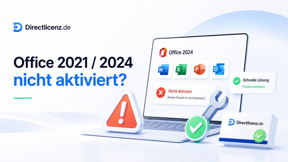 Office 2021 / 2024 nicht aktiviert? So löst du es schnell