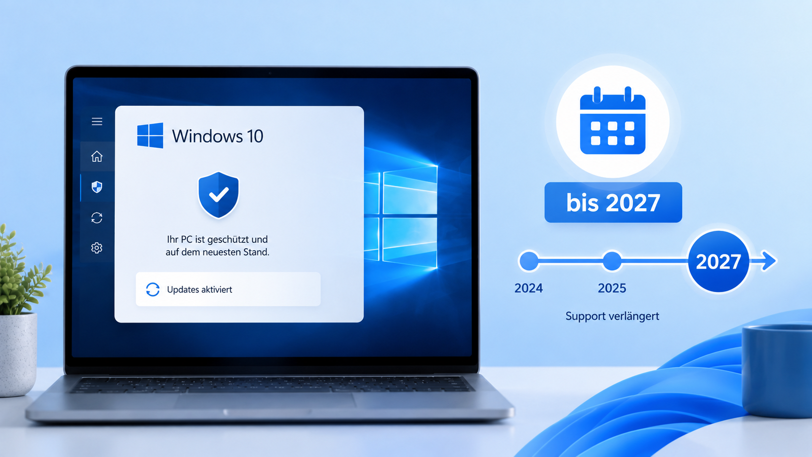 Microsoft verlängert Windows-10-Unterstützung bis 2027